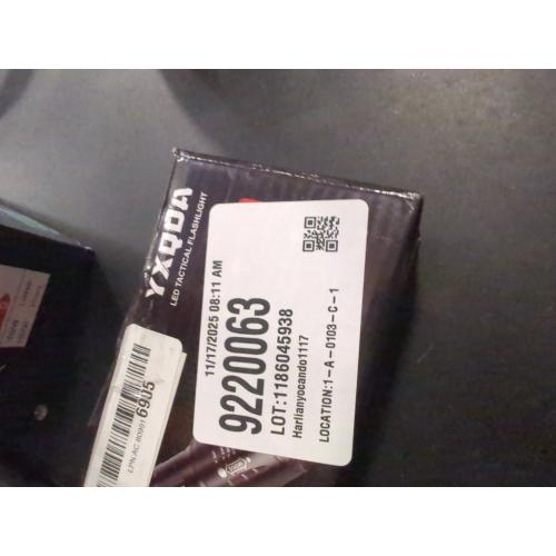 2 PCS USB Rechargeable Flashlights, 8381 High Lumens Lights, 3 Modes, Zoomable & Waterproof Super Bright Flash Light for Camping, Hiking, Emergency Hurricane(5.1 in)