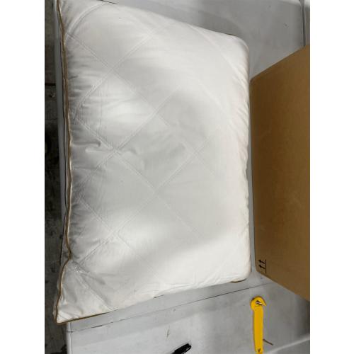 puredown® Goose Feathers and Down Pillow for Sleeping Gusseted Bed Hotel Collection Pillows, King, Set of 2