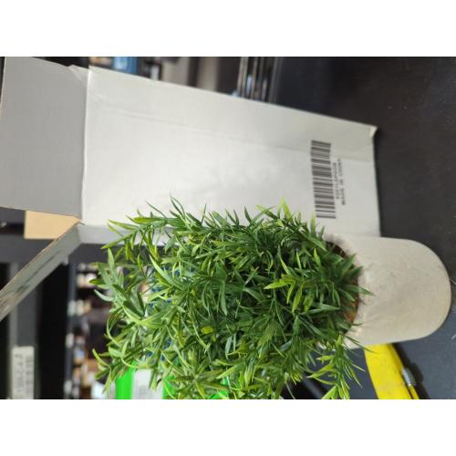 Velener Artificial Potted Rosemary Plants- Rustic Farmhouse Topiary Shrubs for Decoration Centerpieces Living Room, Shelf Bedroom Aesthetic Green Bathroom Accessories Boho Small Desk Plant Office