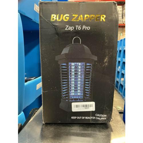 Endbug Bug Zapper with LED Light, Waterproof Bug Zapper Outdoor Indoor, Mosquito Zapper Outdoor Electric Fly Zapper, Mosquito Killer Fly Trap for Outside Patio Garden Backyard Home, Plug in, Black