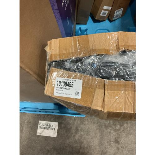 Queen Grand Linen Oversize Black/Grey Comforter Set Micro Suede Patchwork Bed in A Bag