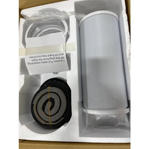 Insignia™ - 250 Sq. Ft. Portable Air Conditioner - White (4)  (the box is damaged but the product is perfect)