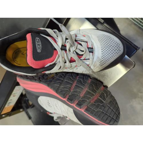 Size 10 M KEEN Utility Vista Energy (Comp Toe) Women's Shoes Vapor/Dubarry : 10 B - Medium, Fabric/Manmade