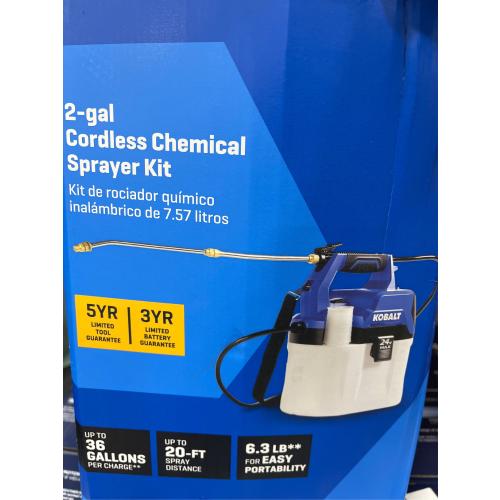 Kobalt 2.11-Gallon Plastic Handheld Sprayer - missing part, see the photo.