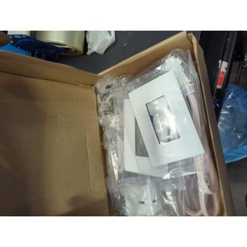 radiant In-Wall Power and Outlet Relocation Kit, White