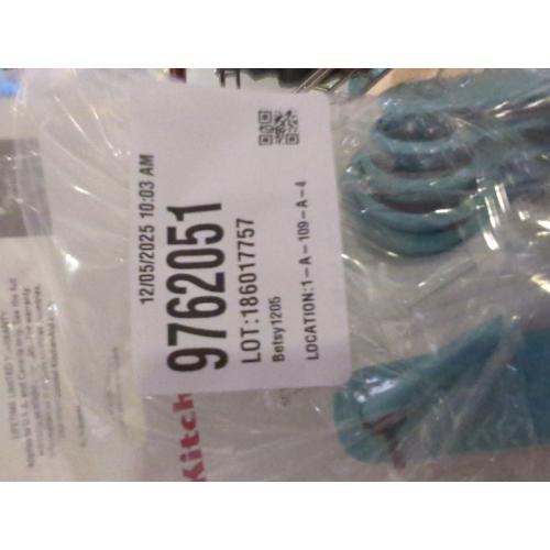 2 pack..KitchenAid -Plastic Measuring Cups and Spoons Set Blue Aqua Sky