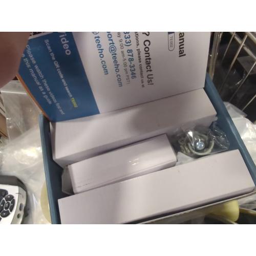 Color Silver TEEHO TE002 Fingerprint Door Lock - Keyless Entry Door Lock - Electronic Keypad Deadbolt - Smart Locks for Front Door - Auto Lock - Easy Installation - Satin Nickel