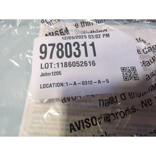 Set of 3 Size Twin Color Blue Nestwell Pima Cotton Sateen 500-Thread-Count Twin Sheet Set in Twilight Blue