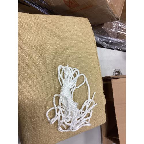 Sun Shade Sails, Garden Sail 95% UV Block Awning Canopy, Sun Shade Net for Outdoor Yard Lawn Patio (Color : Beige, Size : 4x5m)