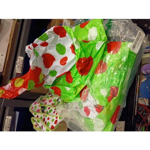 2 Pcs 3 ft Christmas Inflatable Gift Box Decorations, PVC Xmas Gift Box for Holiday Indoor Outdoor Yard Garden Lawn Photo Props