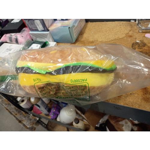 CHELEI2019 11.8 Hamburger Plush Cheeseburger Pillow Stuffed Food Cushion Toy,Gifts for Kids