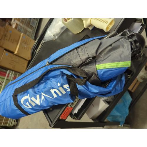 Glymnis Pop Up Beach Tent Sun Shade Shelter for 3-4 Person with UPF 50 , Lightweight & Easy Setup, Vent Windows & Zippered Door, Extended Floor Family Instant Beach Tent