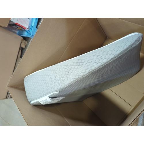 Kolbs Bed Wedge Pillow for Sleep Apnea, FSA Eligible Acid Reflux, and Back Pain Relief, with Chic Jacquard Cover - Headboard Wedges for Sleeping (Standard Width 7.5 Height)