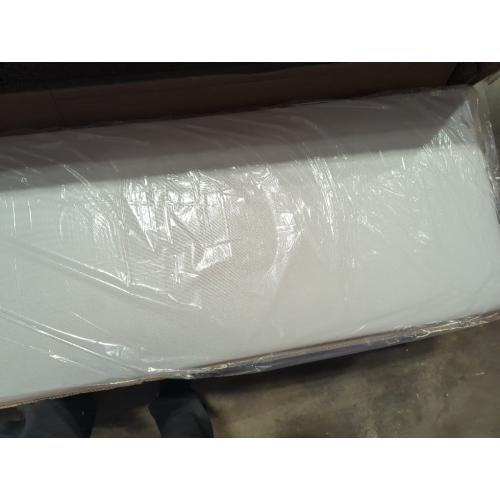 Belo Upholstered Low Profile Platform King Bed Cream