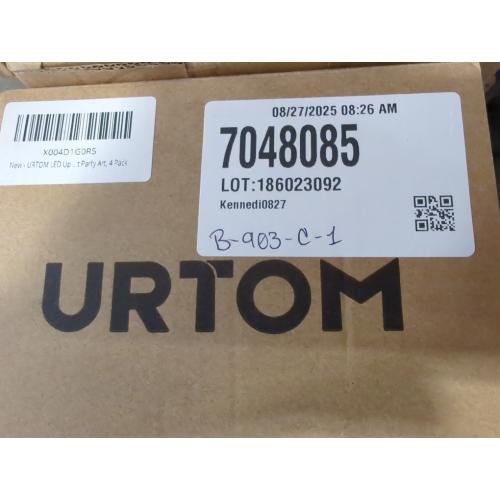 Black 4 Pack 6W RGBW Up Lights Indoor Christmas Spotlight Indoor LED Color Changing Uplighting Indoor with Remote 120V Spot Lights Indoor Plug in Floor Spotlight Indoor for Plant Picture Party, 4 Pack