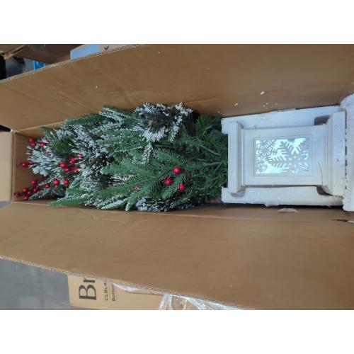 Garvee 3 FT Christmas Tree, Pre-Lit Christmas Tree with 78 LED Lights, Battery-Powered，Artificial Christmas Tree with Illuminated Base, Ideal Decor for Christmas Celebrations