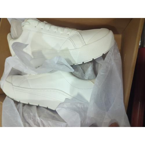 Size 9M Color White Dr. Scholl's Time Off Women's Platform Sneakers