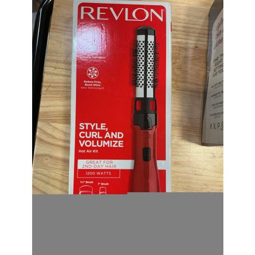 Revlon 1200W Perfect Style Hot Air Kit | Style, Curl, and Volumize, 3 Piece Set