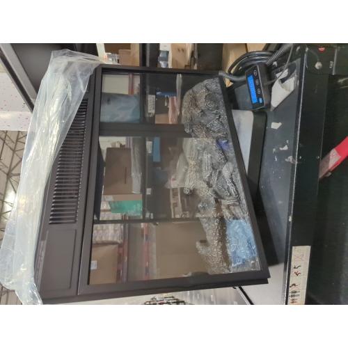 23 Ultra-Thin Electric Fireplace Insert Rear Projection Flame Fireplace Heater 1500W 3 Color Flames & Brightness Levels with Remote Control & Timer 60-84℉, Heats 400 Sq Ft