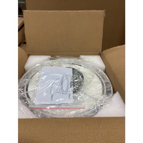 Luupyia 3-Light Double Fabric Drum Ceiling Light Fixture, 12.59 Inches Simple Semi Flush Mount Ceiling Lights with Double Fabric Shade, Modern Drum Chandelier for Bedroom, Hallway E26, 60W