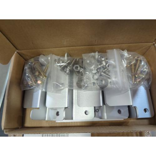 Renogy 2 Sets Solar Panel Mounting Z Brackets Lightweight Aluminum Corrosion-Free Construction for RVs, Trailers, Boats, Yachts, Wall and Other Off Gird Roof Installation, 2 Count