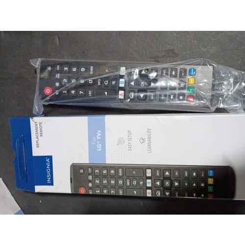 Insignia™ - Replacement Remote for LG TVs - Black
