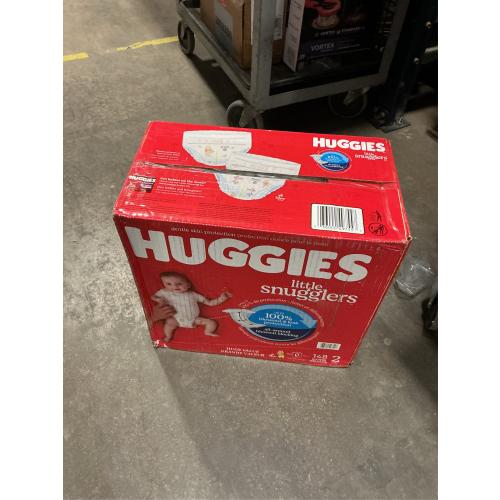 Huggies Little Snugglers Baby Diapers, Size 2, 148 Ct