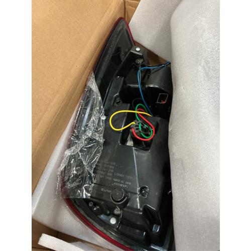 LED Tail Lights Assembly Compatible with 2013-2018 Dodge Ram 1500 2500 3500 Sport, Rear Light Taillights Replacement # 68093081AB 68093081AC (Black Border)