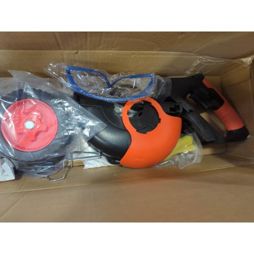 Electric Weed Wacker Cordless Weed Trimmer,Battery Powered with ，2×21V 4.0Ah Electric Weed Eater Brush Cutter with 3 Types Blades, Adjustable Cutting Angle &Height Edger Lawn Tool for Garden and Yard