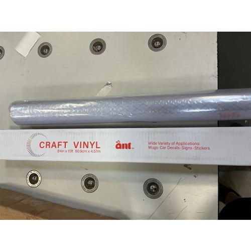 ANT Transparent, 24 x 15’, Permanent Vinyl Roll, Adhesive Vinyl Roll, for DIY Project, Decal, Sticker, Compatible with Cricut, Cameo, Silhouette, Weather-Resistant