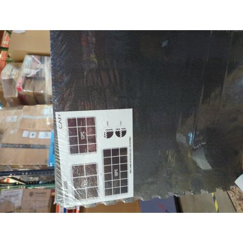 ProsourceFit Exercise Puzzle Mat 3/4 - Black-96