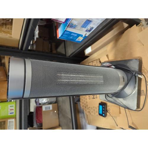 Dreo Space Heater for Large Room, 23 Inch Electric Heaters for Indoor Use, 8 Safe Protection Tower, 70° Oscillation, PTC Ceramic with Thermostat and Remote, Quiet, 12H Timer, Bedroom, Office