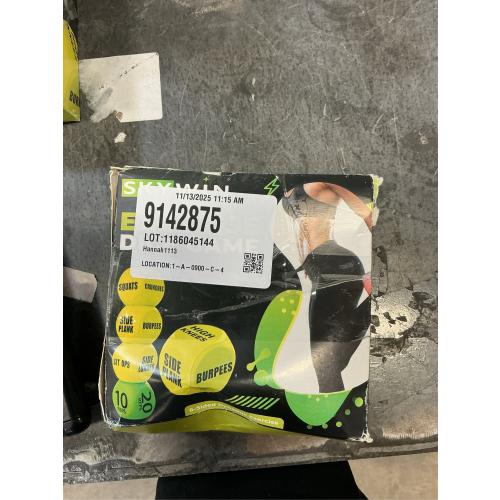 TidyFriend Exercise Dice – 6 Sided Foam Workout Dice for Teens & Adults, Fun Fitness Equipment for Solo or Group Classes, Home Gym Use – Great Workout Equipment & Gifts for Gym Lovers (Yellow)