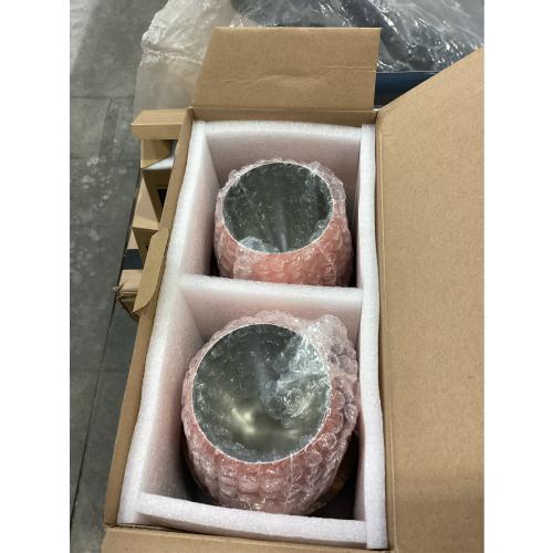 Gusto Nostro Marble Wine Chiller Bucket - 750ml Wine Bottle Cooler and Champagne Chiller for Party, Kitchen, Bar Cart Decor to Chill & Keep Bottles Cold with Unique Wine Lovers Gift Box (Black Zebra)