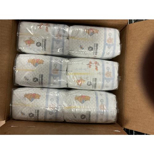 Huggies Newborn Diapers, Little Snugglers Newborn Diapers, Size Newborn (up to 10 lbs), 144 Count