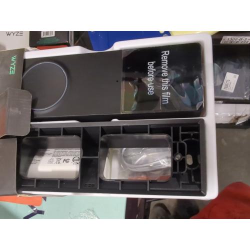 Color Black Wireless Duo Cam Video Doorbell, Battery Powered, 2K Full HD Video, 2 Cameras (People and Package), Color Night Vision