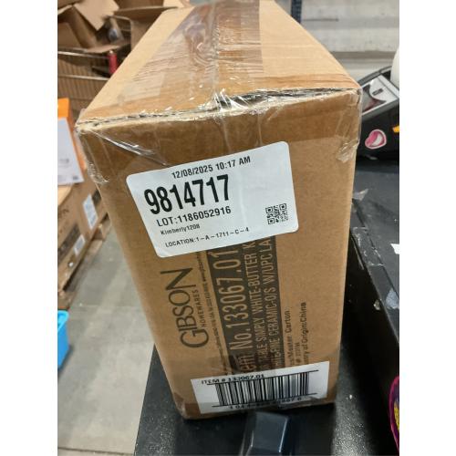 Our Table Simply White Words Butter Keeper