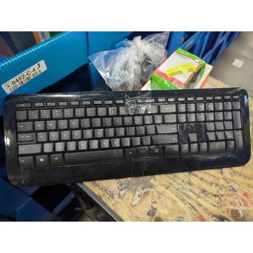 Microsoft Wireless Desktop 850 with AES ) - Black. Wireless Keyboard and Mouse Combo. Snap-In USB Transciever. Right/Left Hand Use Mouse