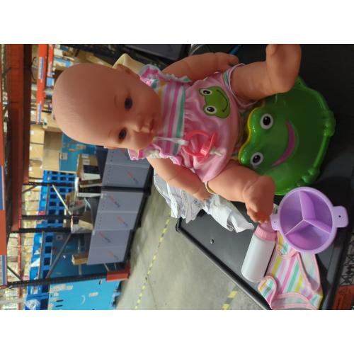 Dream Collection: New Born Baby Doll Care Set with Training Potty