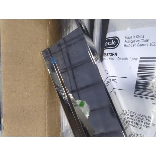 Edge Pull Collection 3 in (76 mm) Center-to-Center Polished Nickel Drawer Pull (10-Pack)