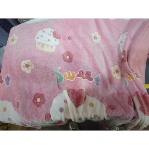 MorroMorn Pink Twin Blanket for Bed Couch Daybed, Fall Super Soft Fleece Blankets for Girls Kids Teen Preppy Dorm - Cozy Fluffy Plush Lightweight