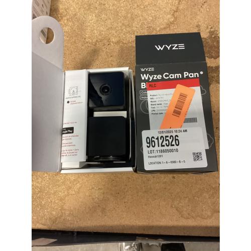 Pan V3 Wired Indoor/Outdoor 1080P HD Home Security Camera with Privacy Mode, Black