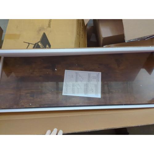 12 Deep Rustic Brown Floating Shelves,Over Toilet Long Wall Mounted Modern Farmhouse 36 inches,Wall Shelves with Invisible Brackets for Bedroom, Bathroom, Living Room, Kitchen, Set of 1