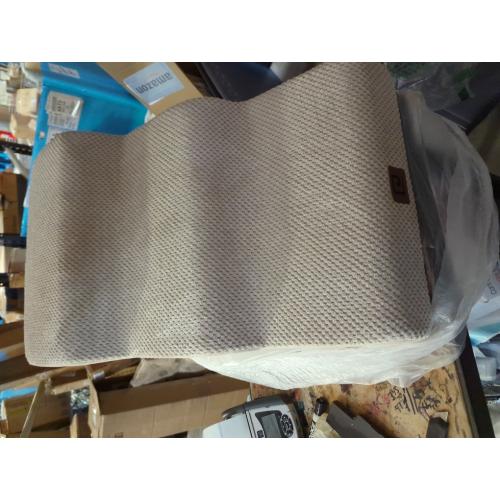 Dog Stairs for Small Dogs 15.7 H, Curved Dog Step for Puppy, Older Cat, Medium Pet Ramp for Sofa, Couch or Chair, Ladder with High Density Foam, 3 Step, 15.7x22.4x15.7 inch, Beige