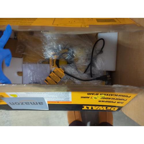 3-Speed Remote-Controlled Suspended Dust Air Filtration System (170/210/250 CFM) with HEPA Filter