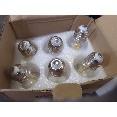 【Upgraded】 Dimmable E26 Led Bulb 60 Watt, G16.5 Light Bulbs 60Watt Soft White 2700K, Globe Small E26 Bulb, Edison Bulbs for Chandelier, Celling Fan, Vanity Lights, 6W, 860LM 90 CRI, 6 Pack