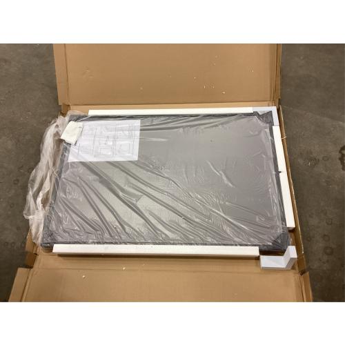 WEER 24X36 Inch Black Bathroom Mirror, Matte Black Framed Mirror, Rectangular Wall Mirror, Vanity Mirror for Bathroom, Anti-Rust, Tempered Glass, Hangs Horizontally or Vertically