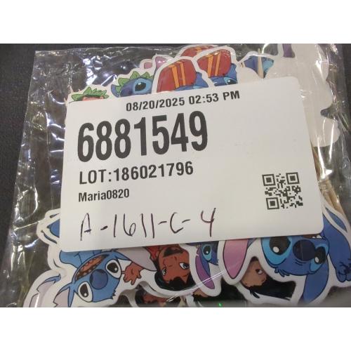 24x Lilo Kids Fun Cupcake Toppers – Strong Picks Happy Birthday Décor, Cupcake Decorations for Kids' Birthdays