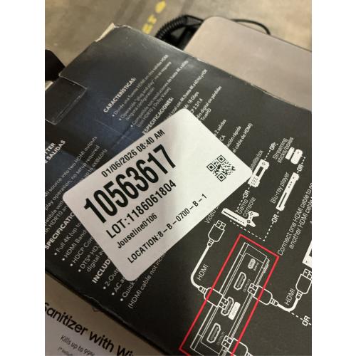 Rocketfish 2-Output HDMI Splitter with 4K at 60Hz and HDR Pass-Through - Dual HDMI Splitter with Easy Setup - HDMI Splitter Output Supports 2 HDMI Displays - Splitter with 4k & HDR Compatibility