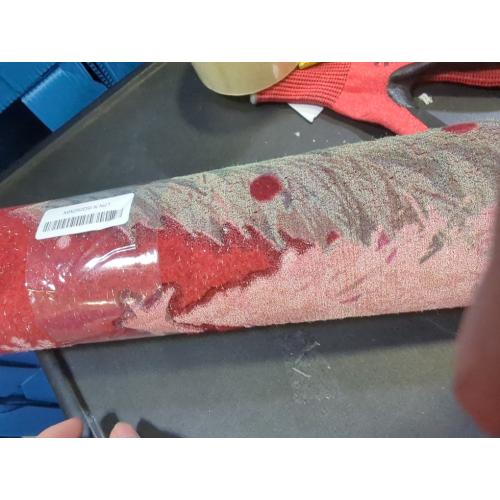 Christmas Runner Rug, 2x6 Red Washable Rugs Runner for Hallway, Soft Non-Slip Christmas Tree Print Kitchen Runner Rug, Low Pile Xmas Holiday Throw Carpet for Bathroom Bedroom Entryway